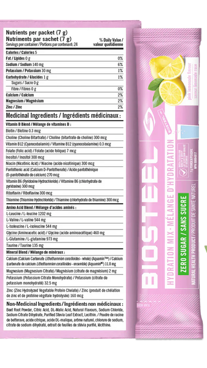 Biosteel Hydration Mix Pink Lemonade