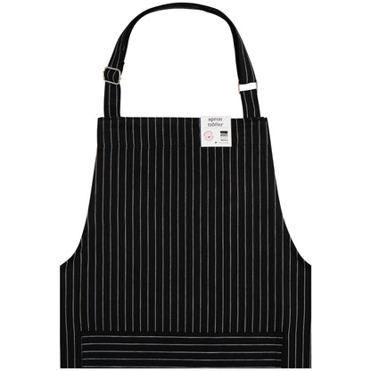 Chef's Apron, Black Pinstripe