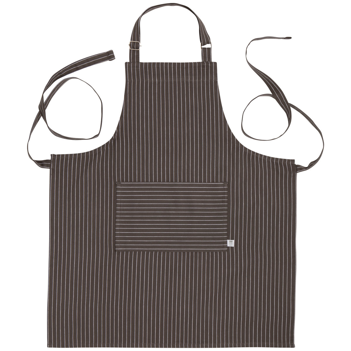 Chef's Apron, Granite Pinstripe
