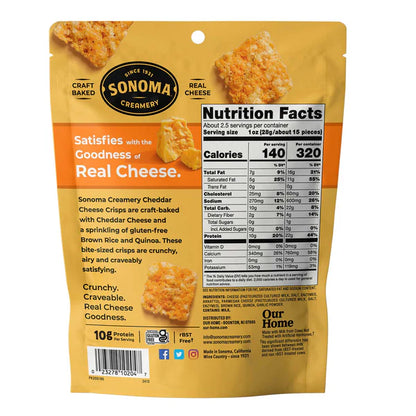 Sonoma Cheddar Cheese Crisps
