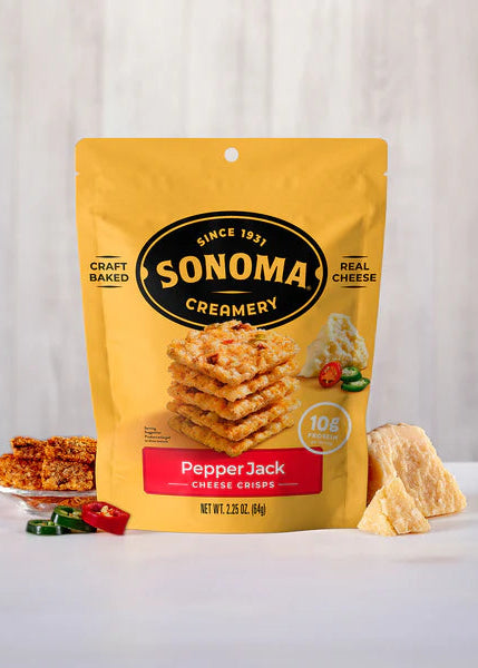 Sonoma Pepper Jack Cheese Crisps