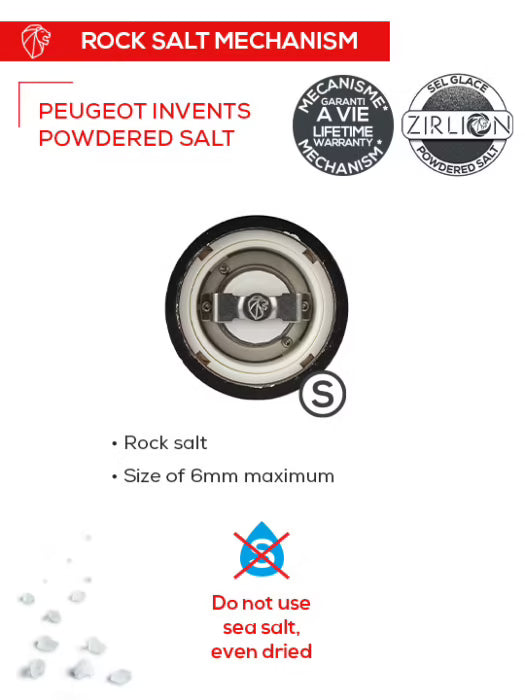 Peugeot Paris u'Select Manual Salt Mill, Graphite