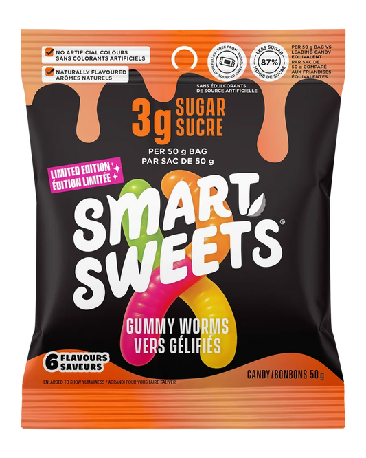 Smart Sweets Halloween Gummy Worms - LE