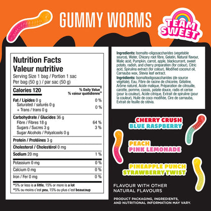 Smart Sweets Halloween Gummy Worms - LE