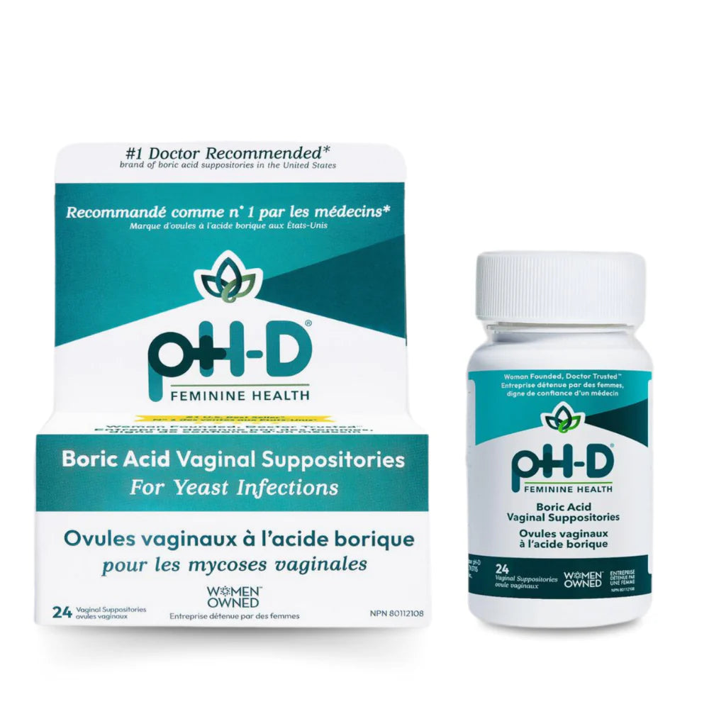 Boric Acid Vaginal Suppositories