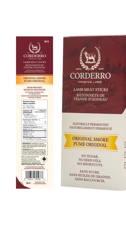Lamb Meat Stick - Original Smoke