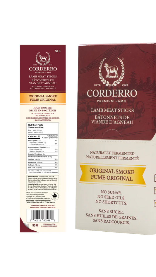 Lamb Meat Stick - Original Smoke