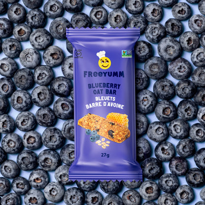 FreeYumm Blueberry Soft Baked Bars (GF) (DF)