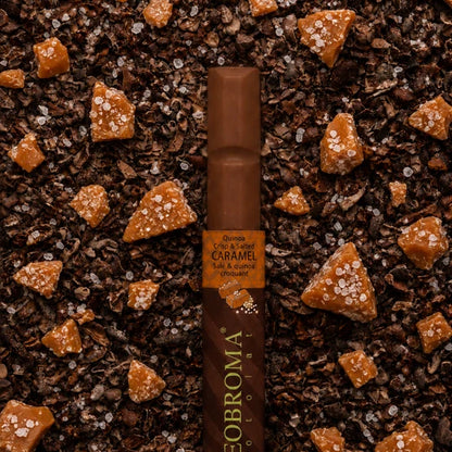 Milk Chocolate Bar with Salted Caramel & Crispy Quinoa