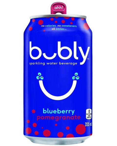 bubly Sparkling Water Blueberry Pomegranate