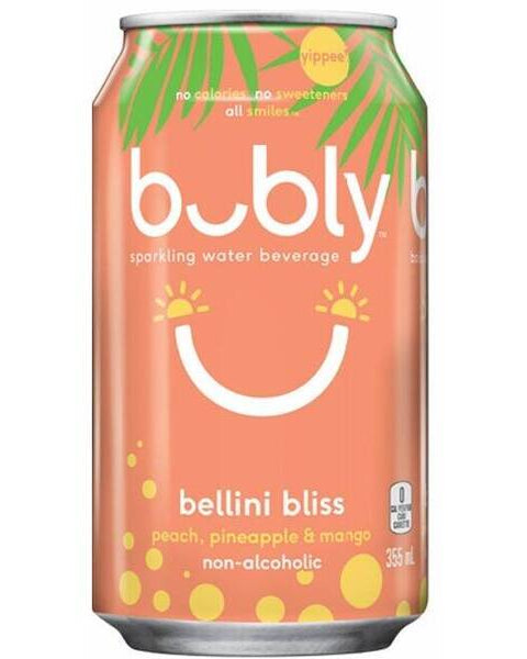 bubly Sparkling Water Bellini Bliss