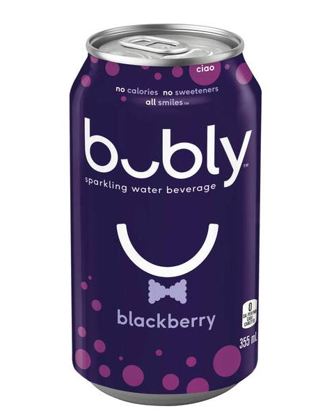 bubly Sparkling Water Blackberry
