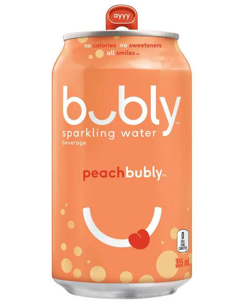 bubly Sparkling Water Peach