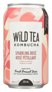 Wild Tea Kombucha Sparkling Rosé (Org) *REFRIGERATED*