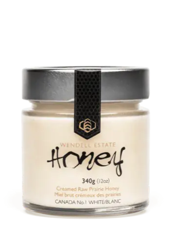 Wendell Estate Creamed Raw Prairie Honey