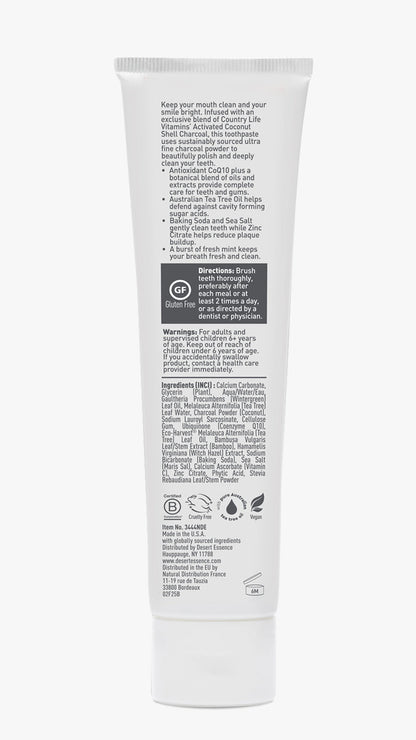 Activated Charcoal Toothpaste
