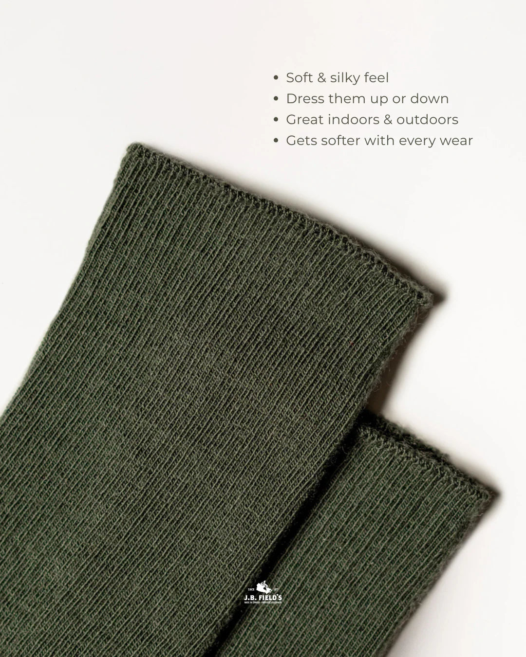 J.B. Field's Cashmere Weekender Socks