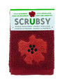 Scrubsy Red Flower