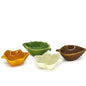 Dip Bowl Leaf, Assorted