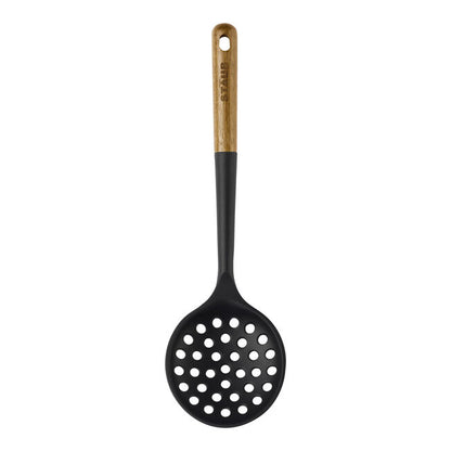 Staub Skimming Ladle, Wood & Silicone