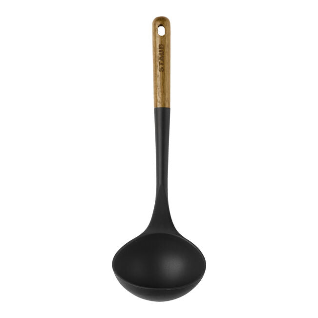Staub Soup Ladle, Wood & Silicone