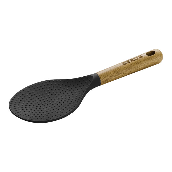 Staub Rice Spoon, Wood & Silicone