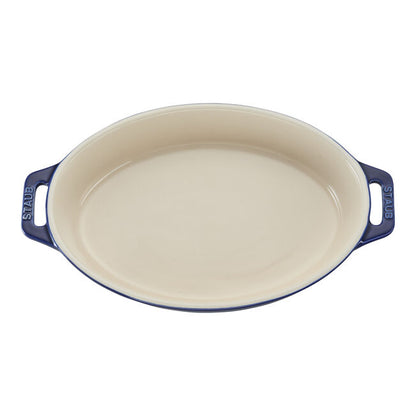 Staub Mixed Baking Dish Set, Dark Blue
