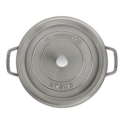 Staub la Cocotte Round Cast Iron, Graphite Grey