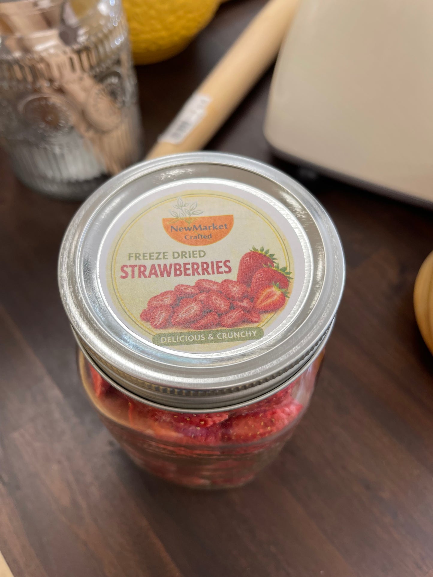 Strawberry Slices, Freeze-Dried