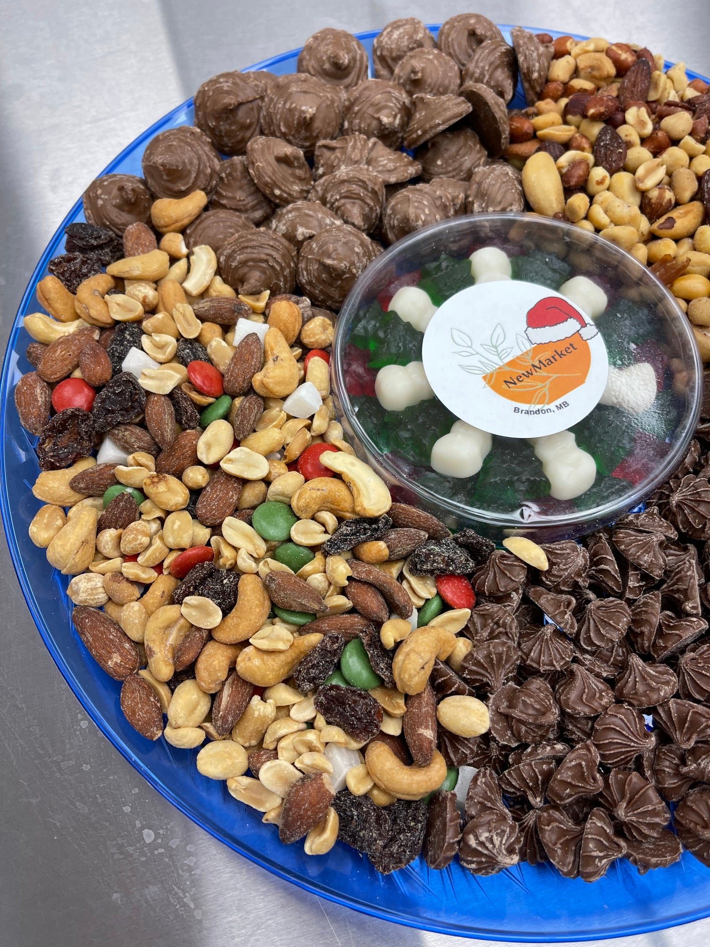 Gift Tray - Favourite Chocolate, Nut, & Candy 14"