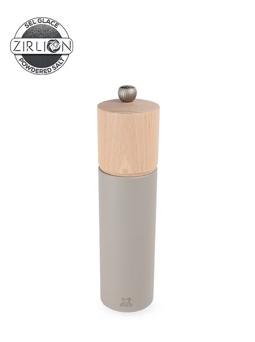 Peugeot Boreal Manual Salt Mill 8", Pebble Grey