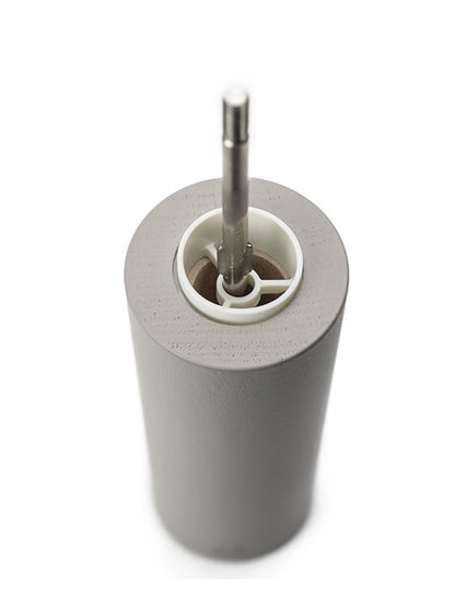 Peugeot Boreal Manual Salt Mill 8", Pebble Grey