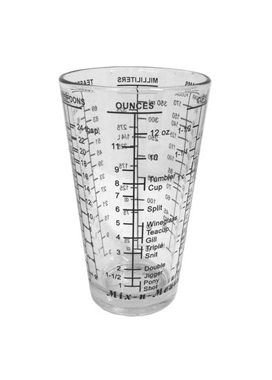 Mix -n- Measure Glass