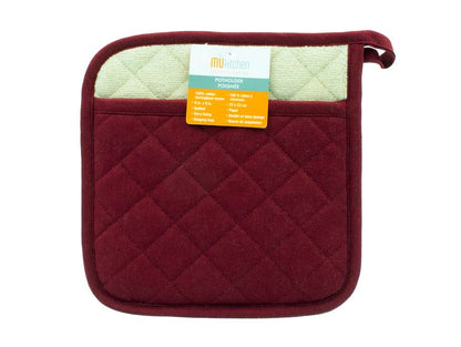 Pot Holder, Brick Red