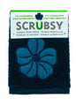 Scrubsy Navy Flower