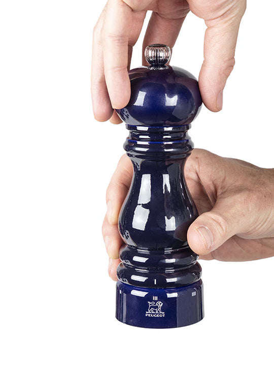 Peugeot Paris u'Select Manual Salt Mill 7", Blue Gloss
