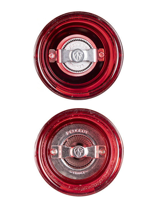 Peugeot Podium Manual Mill Set 7", Red Acrylic