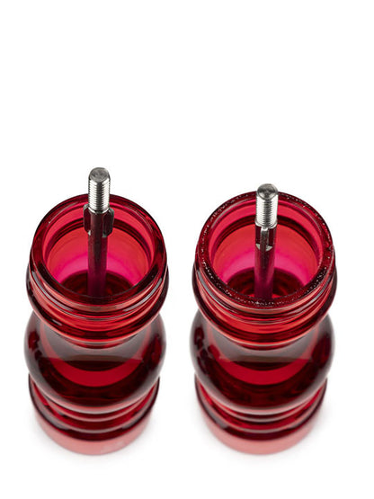 Peugeot Podium Manual Mill Set 7", Red Acrylic
