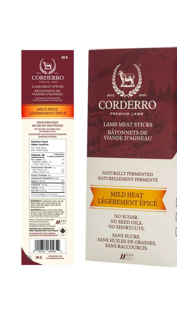 Lamb Meat Stick - Mild Heat