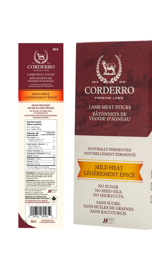 Lamb Meat Stick - Mild Heat
