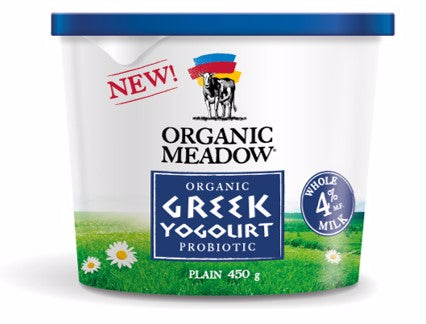 Greek Yogurt 4% MF, Organic *REFRIGERATED*