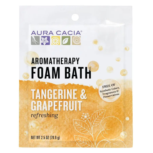 Aura Cacia Foam Bath Tangerine & Grapefruit