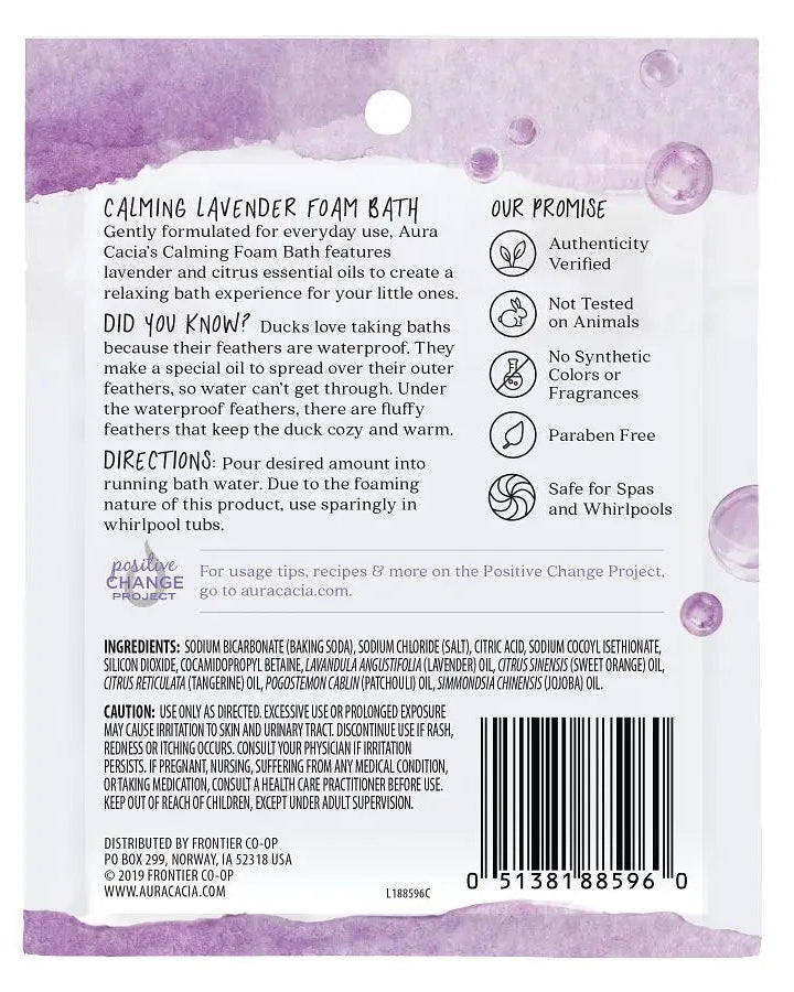 Aura Cacia Kids Foam Bath Calming
