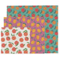 Beeswax Food Wrap, Set of 3, Citrus