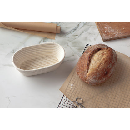 Banneton Bread Proofing Basket, Oval 10"