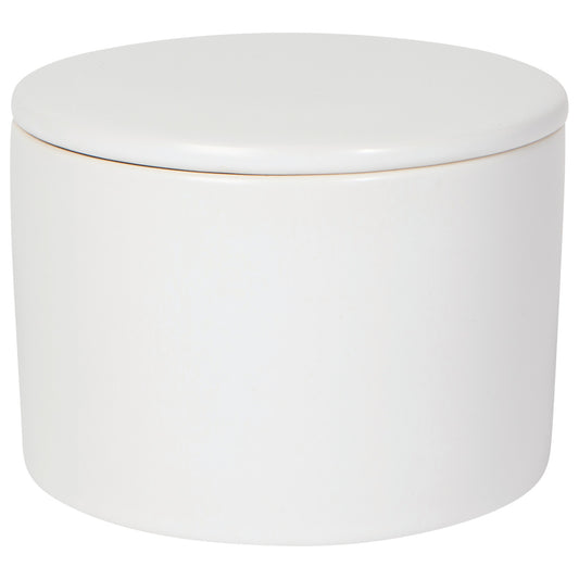 Butter Bell Crock, Matte White