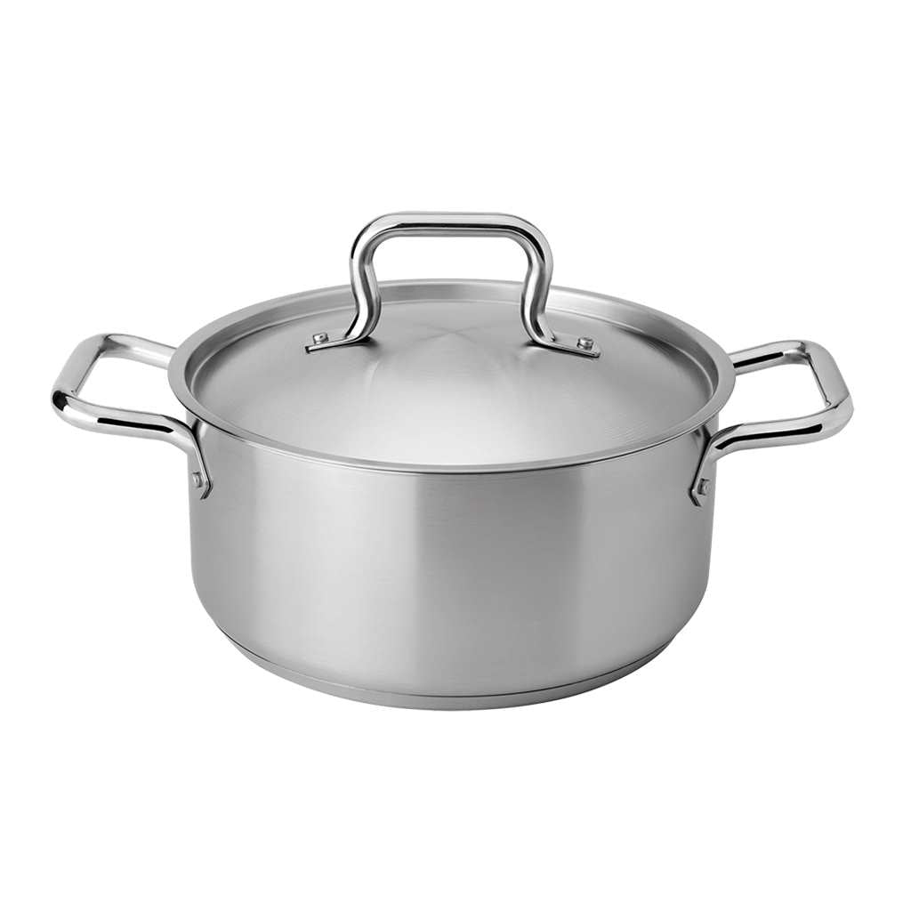 Elements Stainless Steel Stock Pot, 5.0L