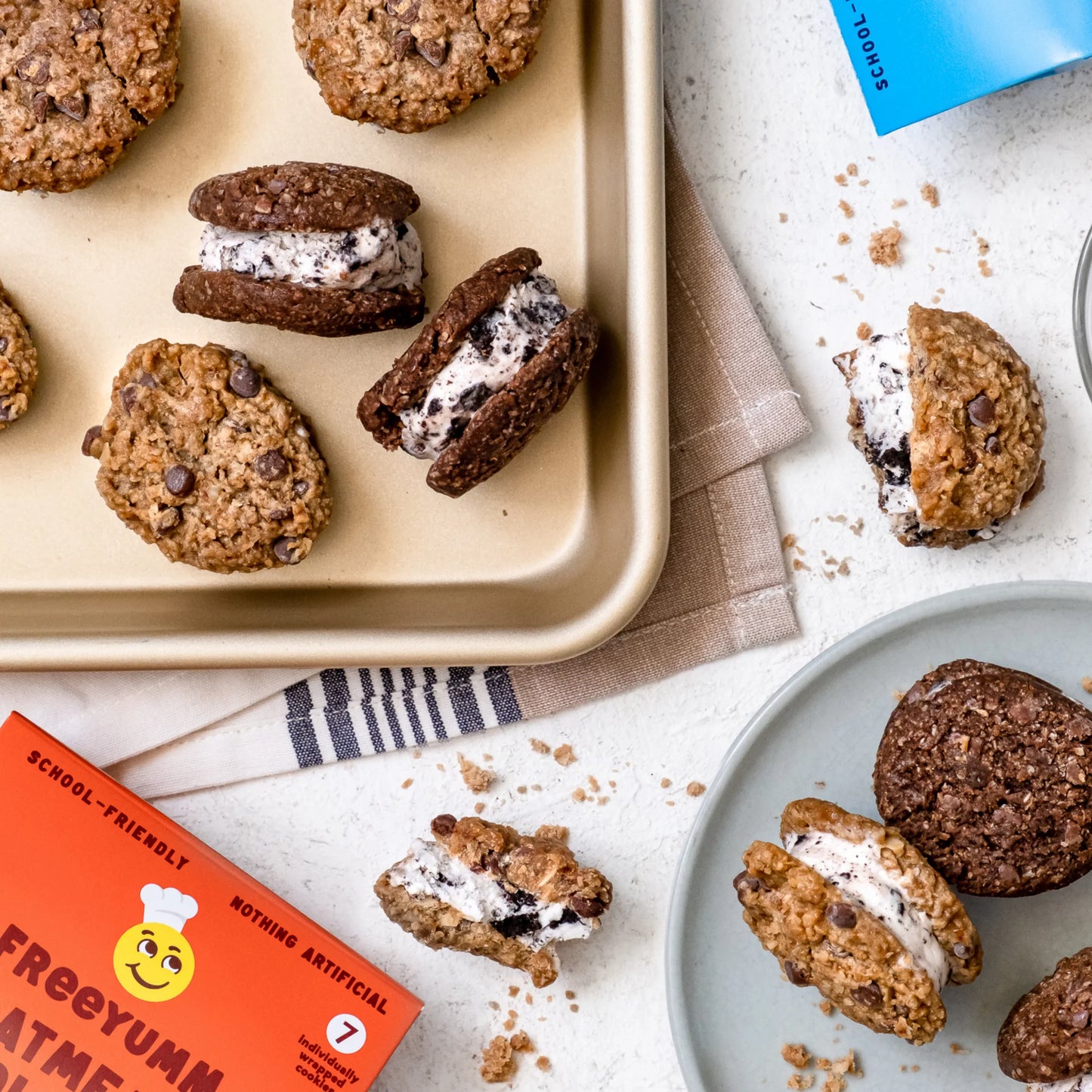 FreeYumm Double Chocolate Soft Baked Cookies (GF) (DF)