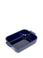 Peugeot Appolia Ceramic Rectangular Baker, 10" Blue