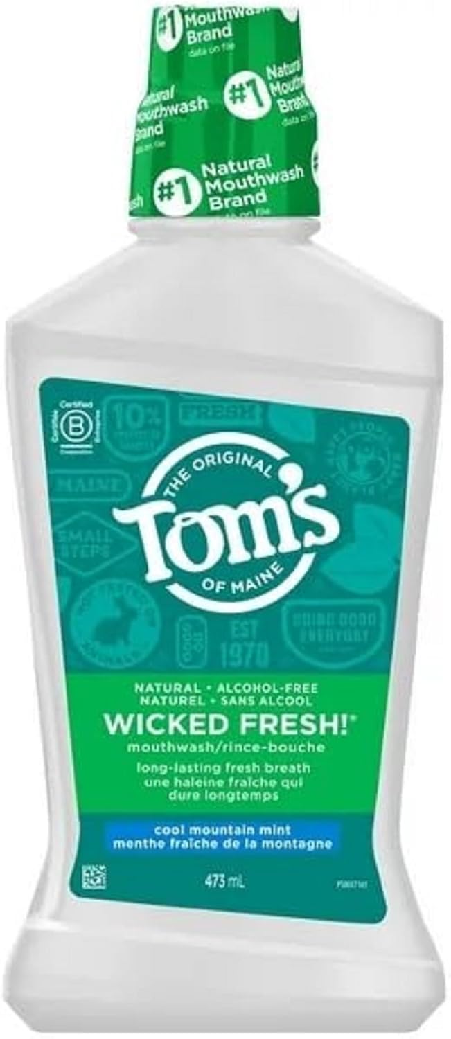 Tom's of Maine Mouthwash - Wicked Fresh
